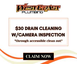 West Coast Promotions $30 Drain
